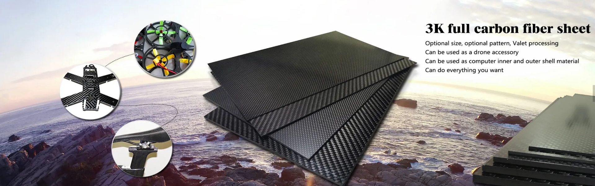 All Carbon Fiber Products - Tubes, Rods & Sheets