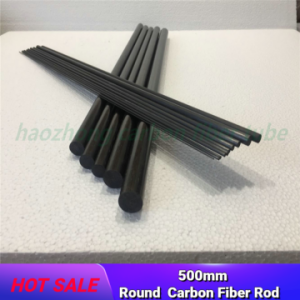 2-20pcs Carbon Fiber Rod 1 2 2.5 3 3.5 4 4.5 5 5.5mm x500mm