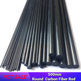 Carbon Fiber Rod 6-20mm x 500mm (1-10pcs)